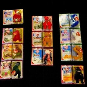 Ty Beanie Babies 1999 McDonalds Millennium Collection, All 11, New
